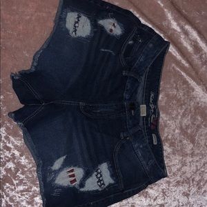 American flag shorts